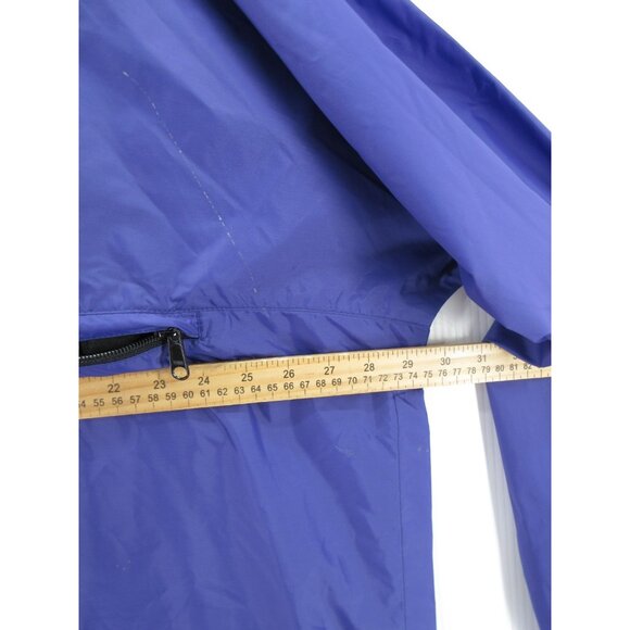 VINTAGE Travel Smith Jacket Large XL Rain Coat Poncho Hoodie 90s * - Picture 7 of 14